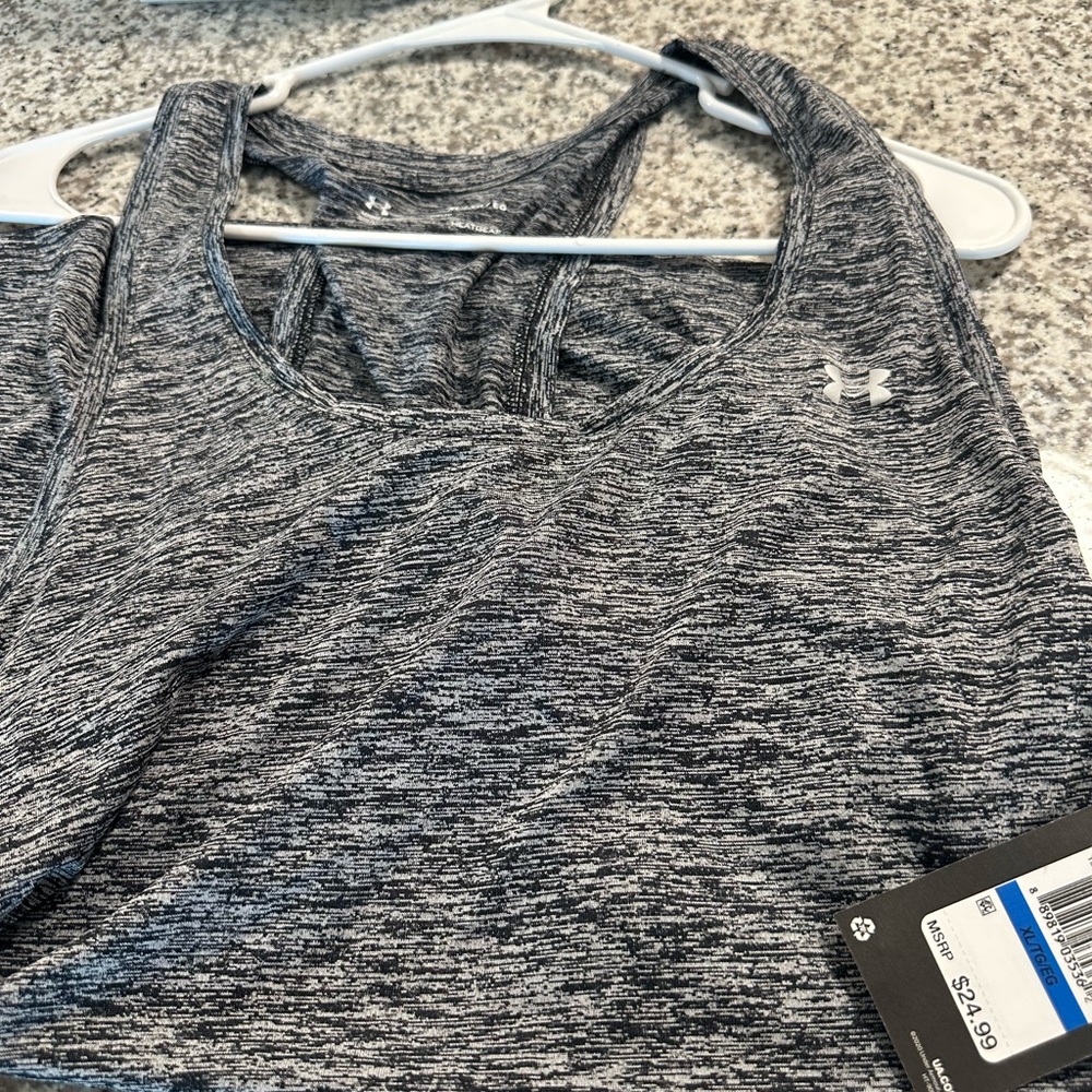 Under Armour Gray Twist Tank Top
